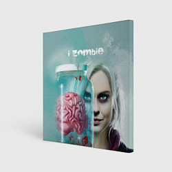 Холст квадратный I-ZOMBIE large, цвет: 3D-принт