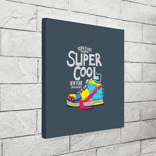Картина квадратная Super Сool / 3D-принт – фото 3