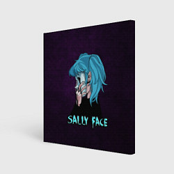 Холст квадратный Sally Face, цвет: 3D-принт