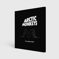 Холст квадратный Arctic Monkeys: Do i wanna know?, цвет: 3D-принт