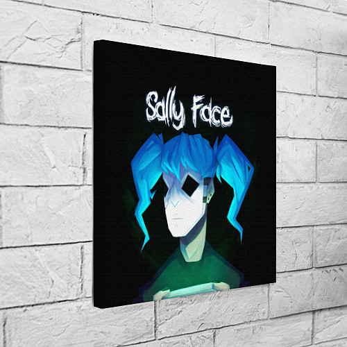 Картина квадратная Sally Face: Light Silhouette / 3D-принт – фото 3