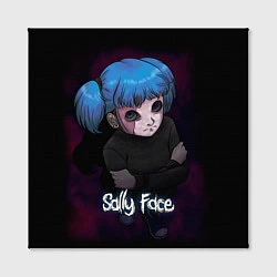 Холст квадратный Sally Face: Lonely, цвет: 3D-принт — фото 2