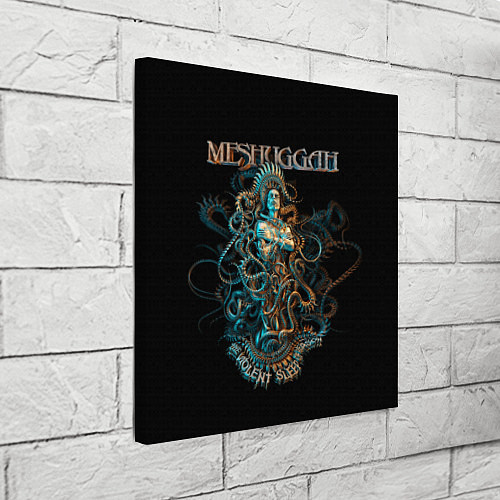 Картина квадратная Meshuggah: Violent Sleep / 3D-принт – фото 3