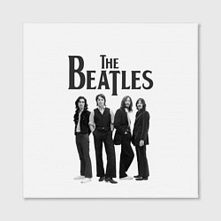 Холст квадратный The Beatles: White Side, цвет: 3D-принт — фото 2