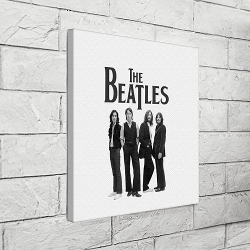 Картина квадратная The Beatles: White Side / 3D-принт – фото 3