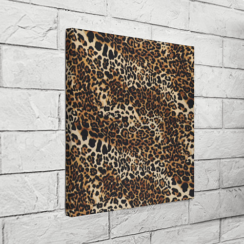 Картина квадратная Шкура леопарда / 3D-принт – фото 3