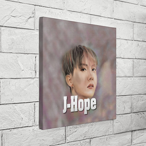 Картина квадратная BTS J-Hope / 3D-принт – фото 3
