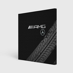 Картина квадратная Mercedes AMG: Street Racing