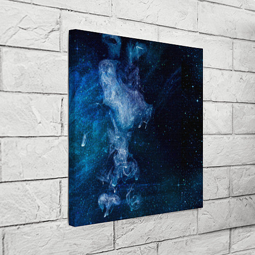 Картина квадратная Синий космос / 3D-принт – фото 3