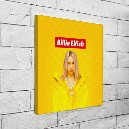 Картина квадратная Billie Eilish: MyBoi / 3D-принт – фото 3
