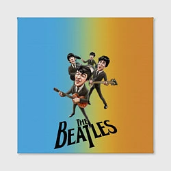 Холст квадратный The Beatles - world legend, цвет: 3D-принт — фото 2