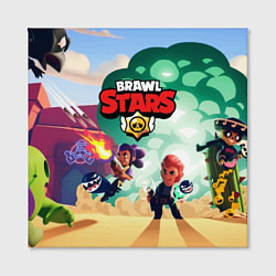 Холст квадратный Brawl Stars, цвет: 3D-принт — фото 2