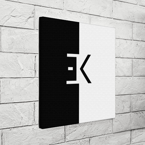 Картина квадратная Егор Крид: ЕК / 3D-принт – фото 3