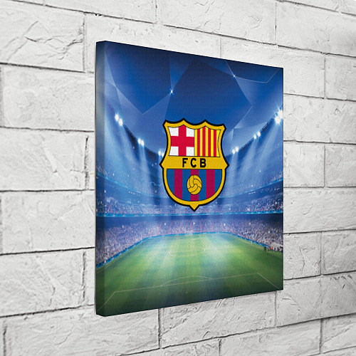 Картина квадратная FC Barcelona / 3D-принт – фото 3