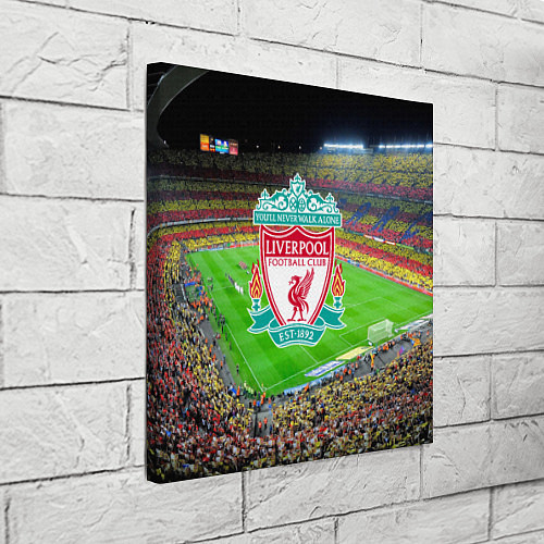 Картина квадратная FC Liverpool / 3D-принт – фото 3