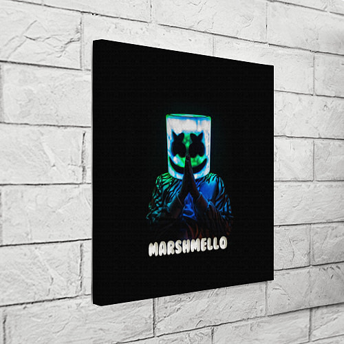 Картина квадратная Marshmello / 3D-принт – фото 3