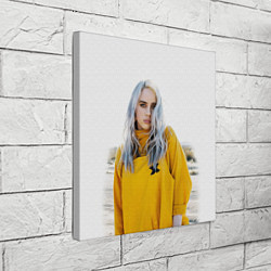 Холст квадратный BILLIE EILISH, цвет: 3D-принт — фото 2