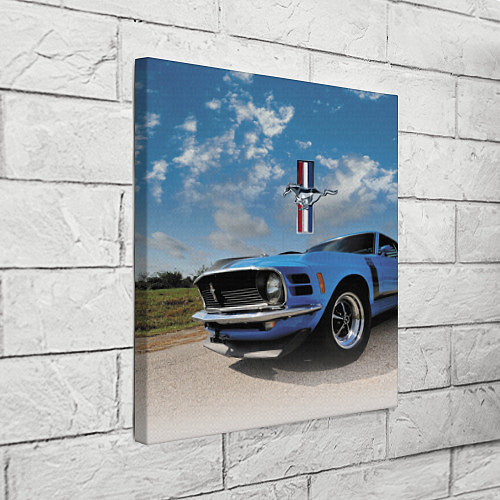 Картина квадратная Mustang / 3D-принт – фото 3