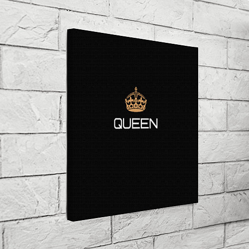Картина квадратная Королева / 3D-принт – фото 3