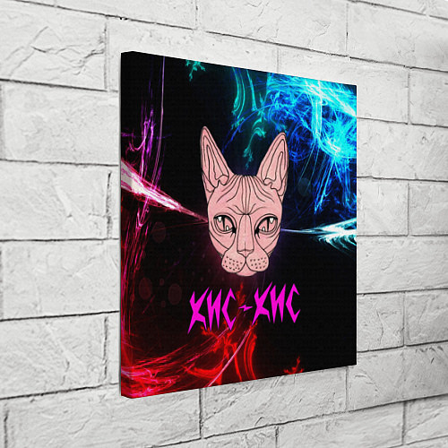 Картина квадратная Кис-Кис / 3D-принт – фото 3