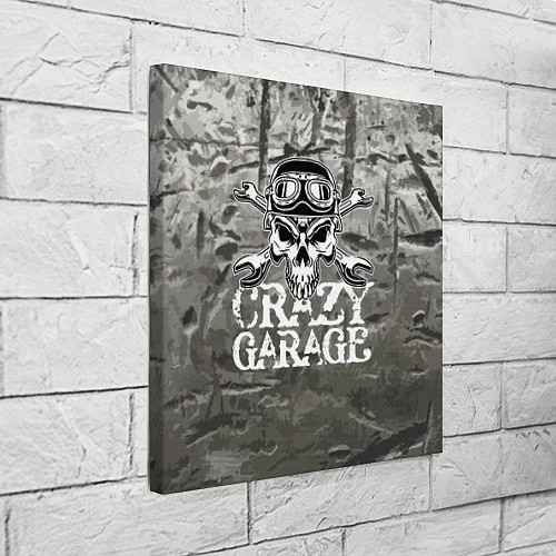 Картина квадратная Crazy garage / 3D-принт – фото 3