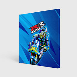 Холст квадратный Suzuki MotoGP, цвет: 3D-принт