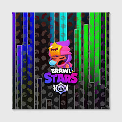Холст квадратный BRAWL STARS SANDY, цвет: 3D-принт — фото 2