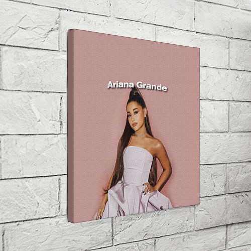 Картина квадратная Ariana Grande Ариана Гранде / 3D-принт – фото 3