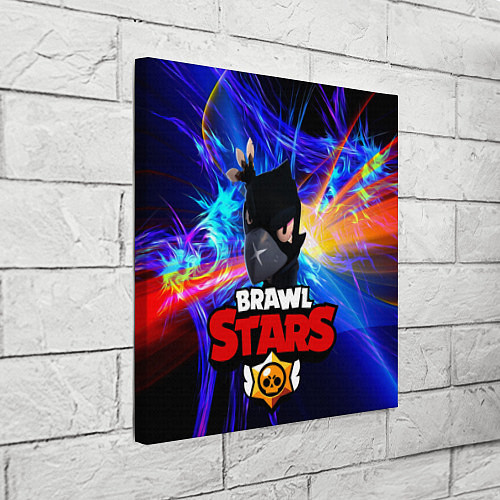 Картина квадратная Brawl Stars - Crow / 3D-принт – фото 3