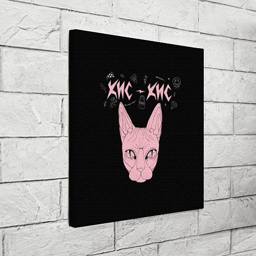 Картина квадратная Кис-Кис / 3D-принт – фото 3