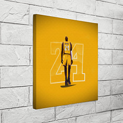 Холст квадратный Kobe Bryant, цвет: 3D-принт — фото 2