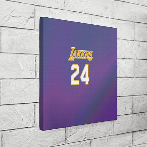 Картина квадратная Los Angeles Lakers Kobe Brya / 3D-принт – фото 3