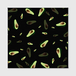 Холст квадратный Авокадо, цвет: 3D-принт — фото 2