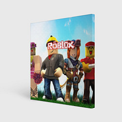 Холст квадратный ROBLOX, цвет: 3D-принт