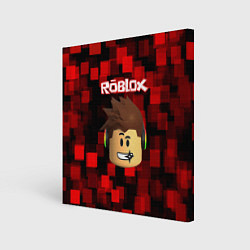 Холст квадратный ROBLOX, цвет: 3D-принт