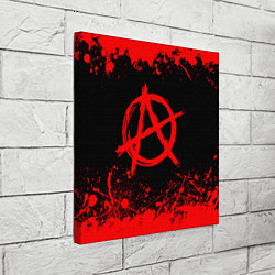 Холст квадратный АНАРХИЯ, цвет: 3D-принт — фото 2