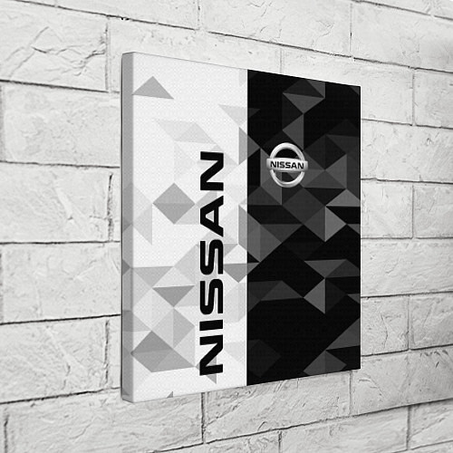Картина квадратная NISSAN / 3D-принт – фото 3