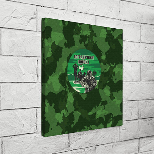 Картина квадратная Пограничные Войска / 3D-принт – фото 3
