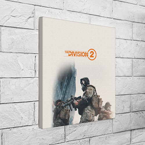 Картина квадратная The Division 2 Military / 3D-принт – фото 3