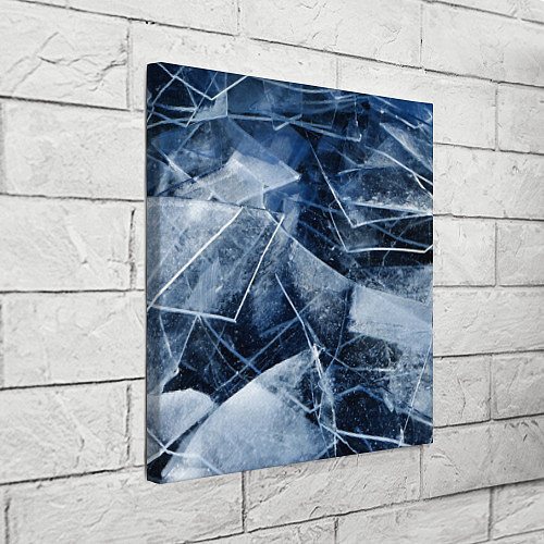 Картина квадратная Лёд / 3D-принт – фото 3