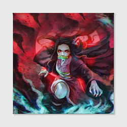 Холст квадратный KIMETSU NO YAIBA, цвет: 3D-принт — фото 2