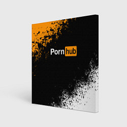 Холст квадратный PORNHUB, цвет: 3D-принт