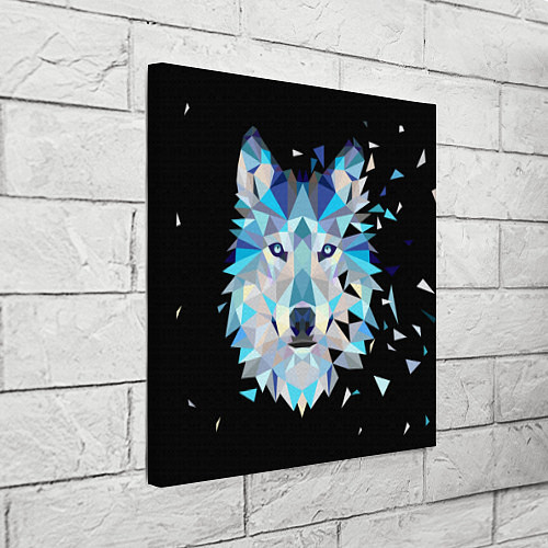 Картина квадратная Волк / 3D-принт – фото 3