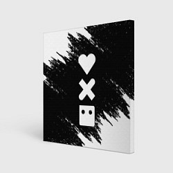 Холст квадратный LOVE DEATH ROBOTS LDR, цвет: 3D-принт