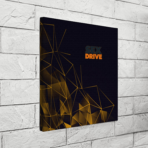 Картина квадратная SEX DRIVE / 3D-принт – фото 3