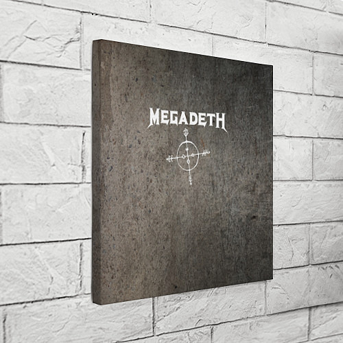 Картина квадратная Megadeth / 3D-принт – фото 3