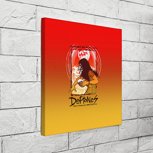 Картина квадратная Deftones Poster / 3D-принт – фото 3