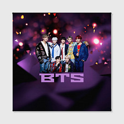 Холст квадратный BTS, цвет: 3D-принт — фото 2