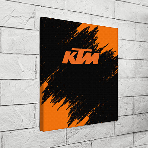 Картина квадратная KTM / 3D-принт – фото 3