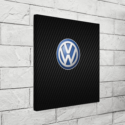 Картина квадратная Volkswagen Logo / 3D-принт – фото 3